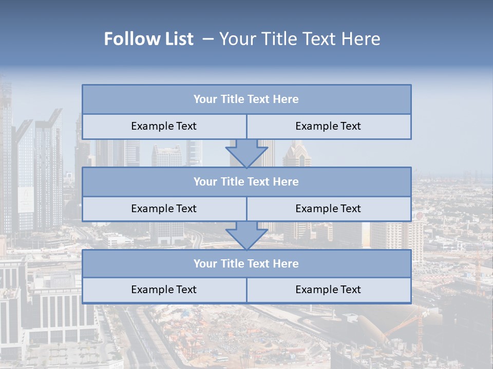Structure Modern Residential PowerPoint Template