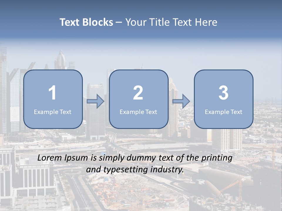 Structure Modern Residential PowerPoint Template