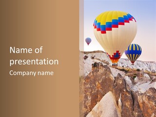 Nobody Cappadocia People PowerPoint Template