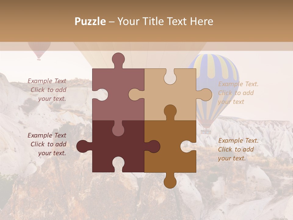 Nobody Cappadocia People PowerPoint Template