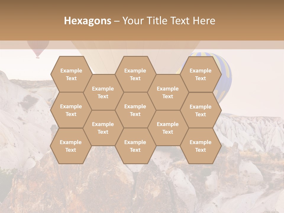 Nobody Cappadocia People PowerPoint Template