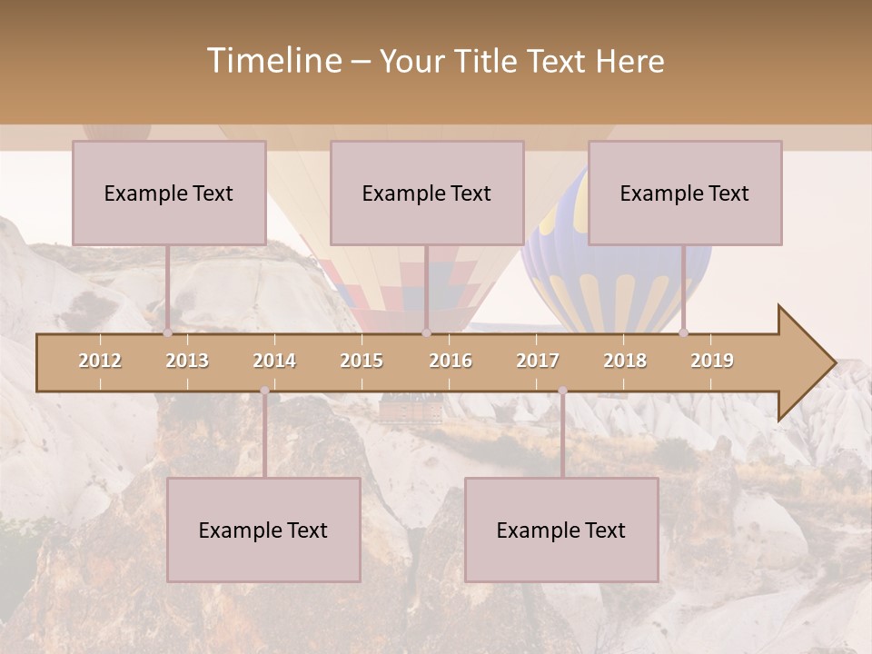 Nobody Cappadocia People PowerPoint Template