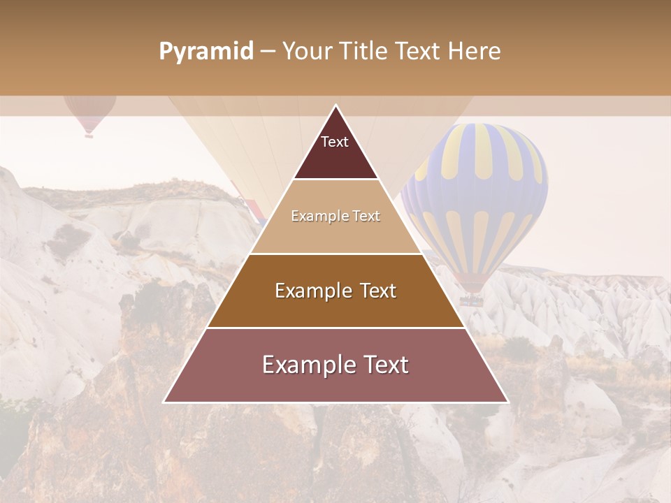 Nobody Cappadocia People PowerPoint Template