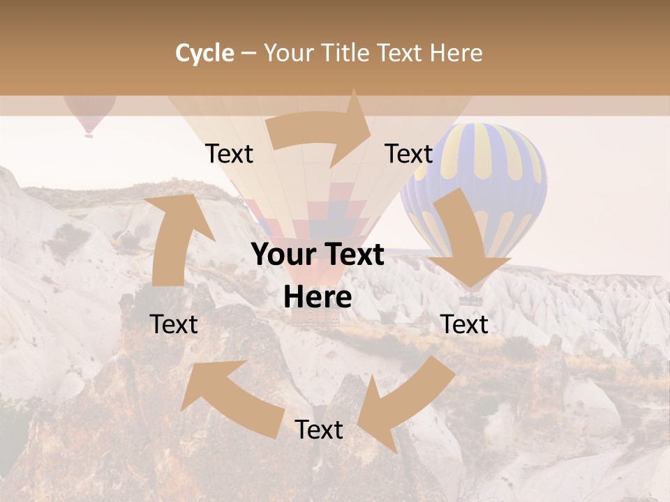 Nobody Cappadocia People PowerPoint Template