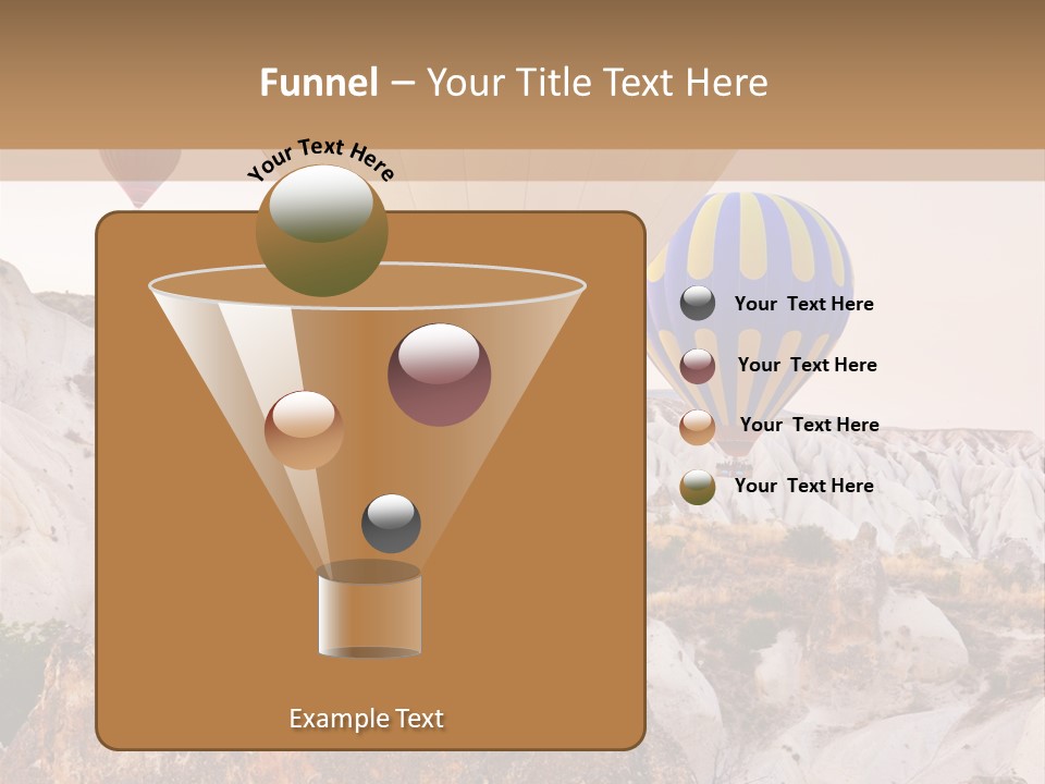 Nobody Cappadocia People PowerPoint Template