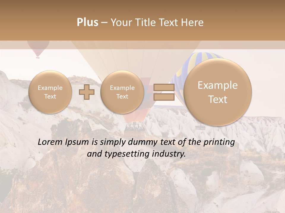 Nobody Cappadocia People PowerPoint Template