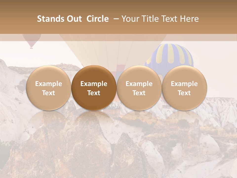 Nobody Cappadocia People PowerPoint Template