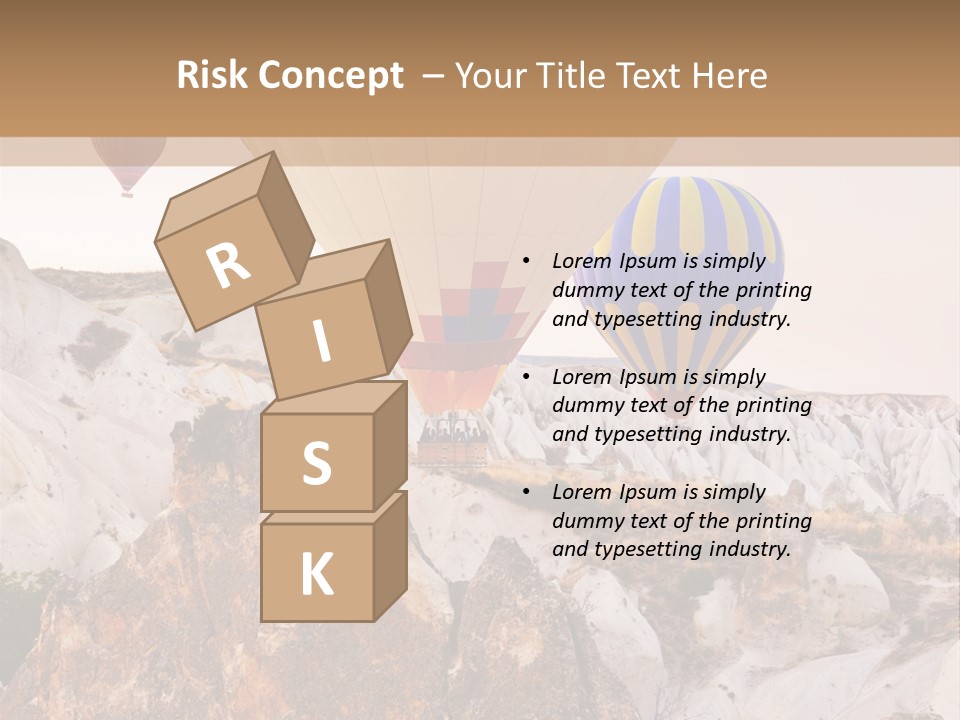 Nobody Cappadocia People PowerPoint Template