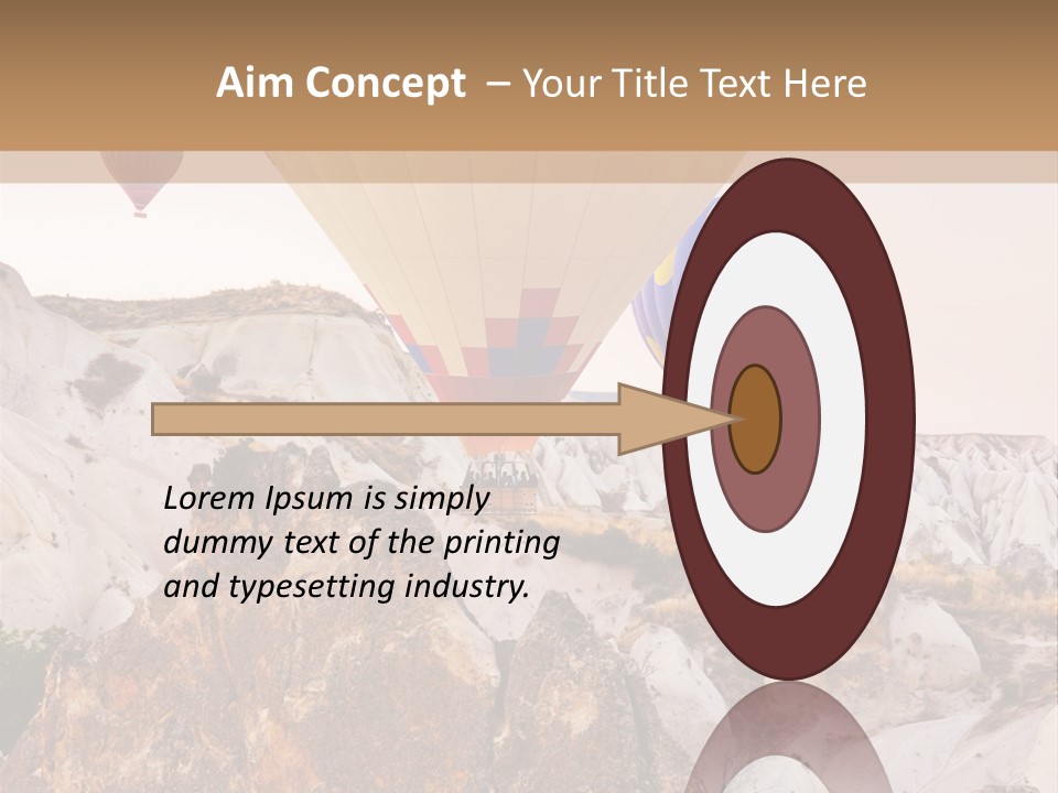 Nobody Cappadocia People PowerPoint Template