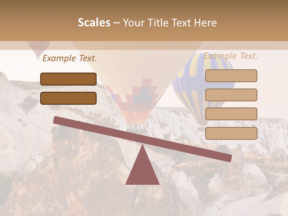 Nobody Cappadocia People PowerPoint Template