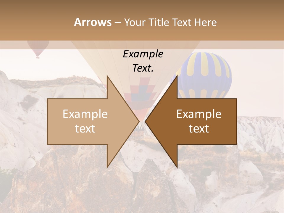 Nobody Cappadocia People PowerPoint Template