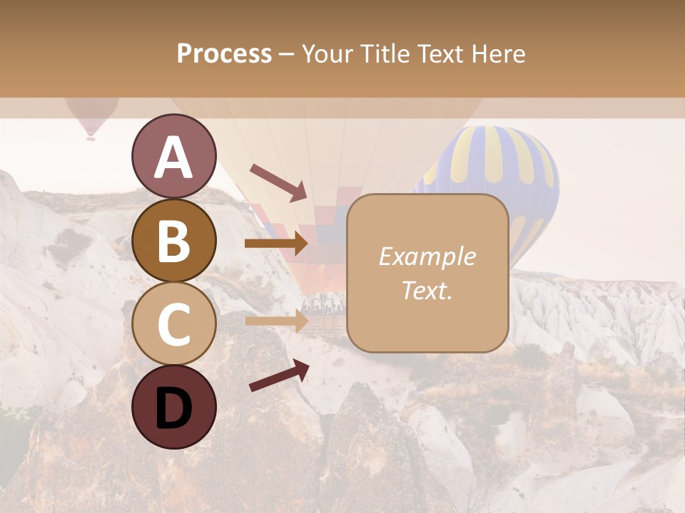 Nobody Cappadocia People PowerPoint Template