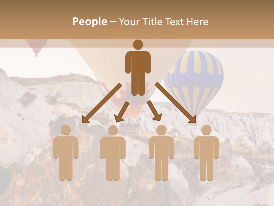 Nobody Cappadocia People PowerPoint Template