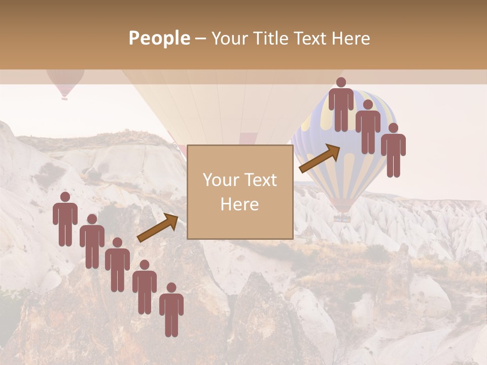 Nobody Cappadocia People PowerPoint Template