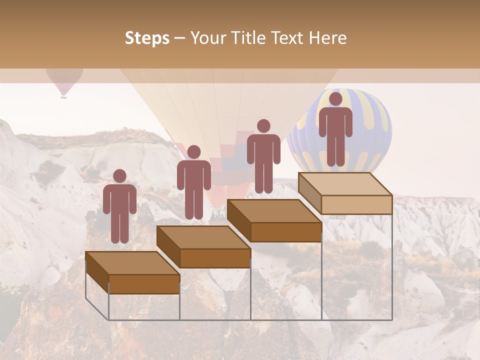 Nobody Cappadocia People PowerPoint Template