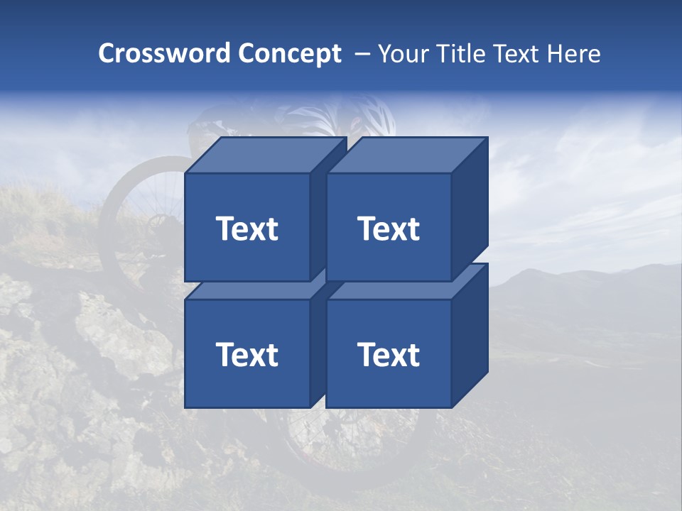 Athlete Exercise Fast PowerPoint Template