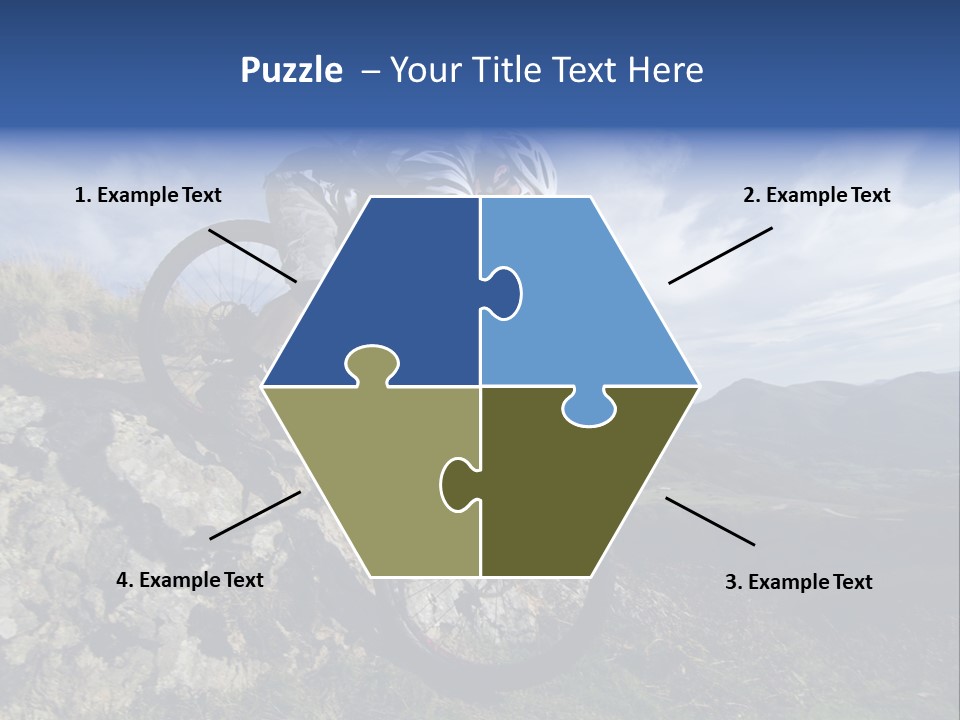 Athlete Exercise Fast PowerPoint Template