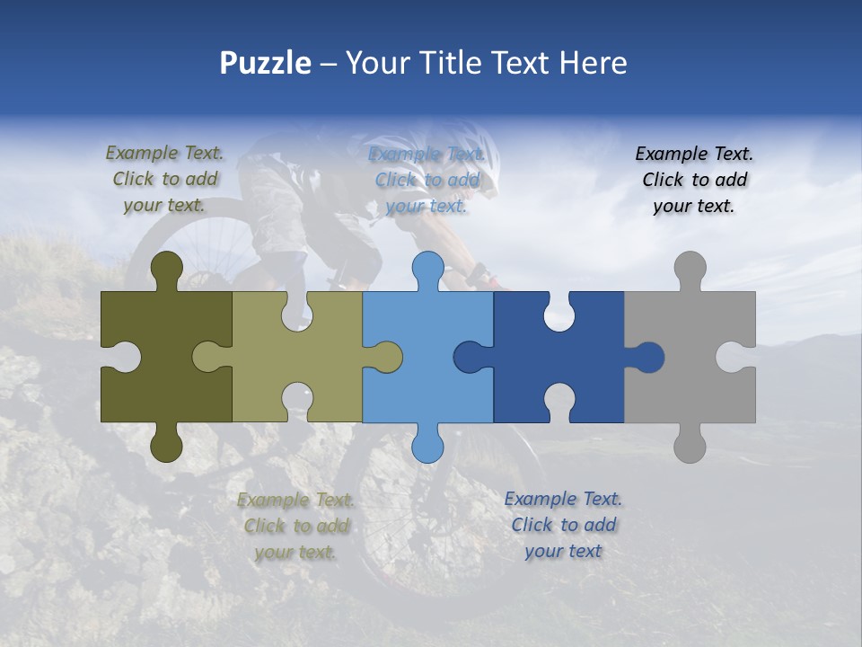 Athlete Exercise Fast PowerPoint Template