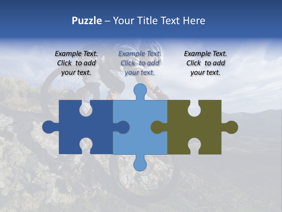 Athlete Exercise Fast PowerPoint Template