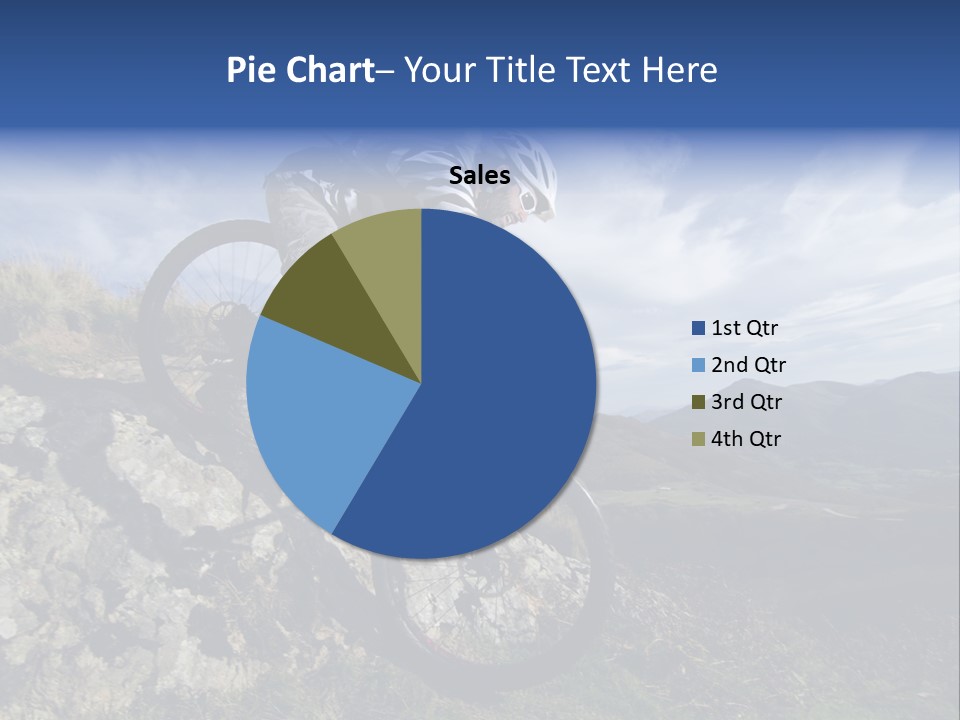 Athlete Exercise Fast PowerPoint Template