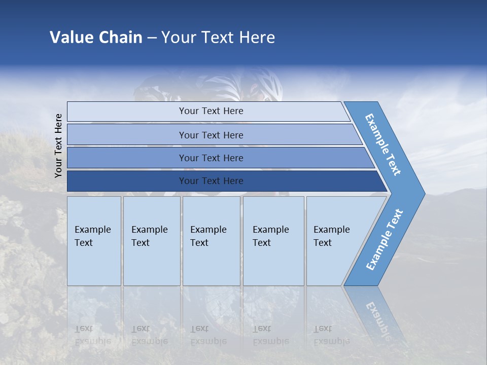 Athlete Exercise Fast PowerPoint Template