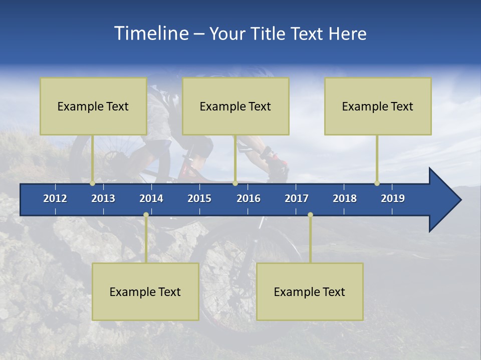Athlete Exercise Fast PowerPoint Template