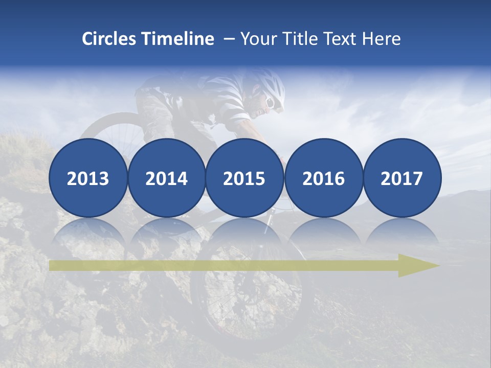 Athlete Exercise Fast PowerPoint Template