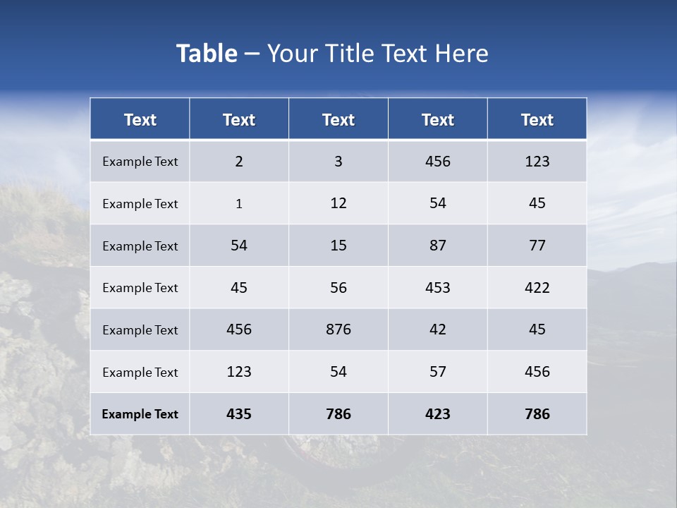 Athlete Exercise Fast PowerPoint Template