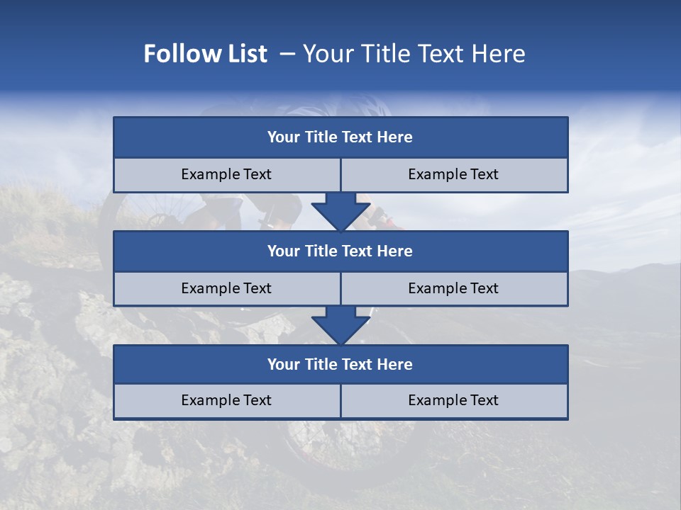 Athlete Exercise Fast PowerPoint Template