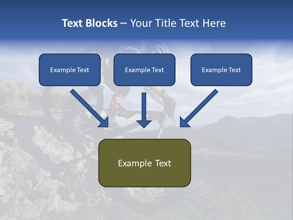 Athlete Exercise Fast PowerPoint Template