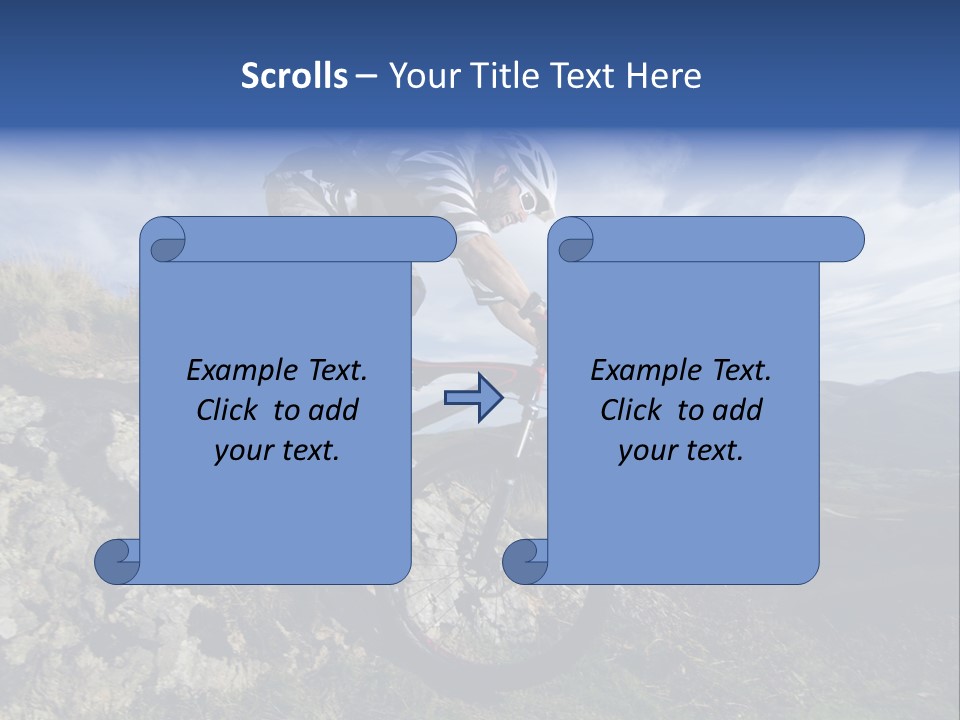 Athlete Exercise Fast PowerPoint Template