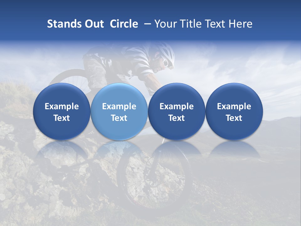 Athlete Exercise Fast PowerPoint Template