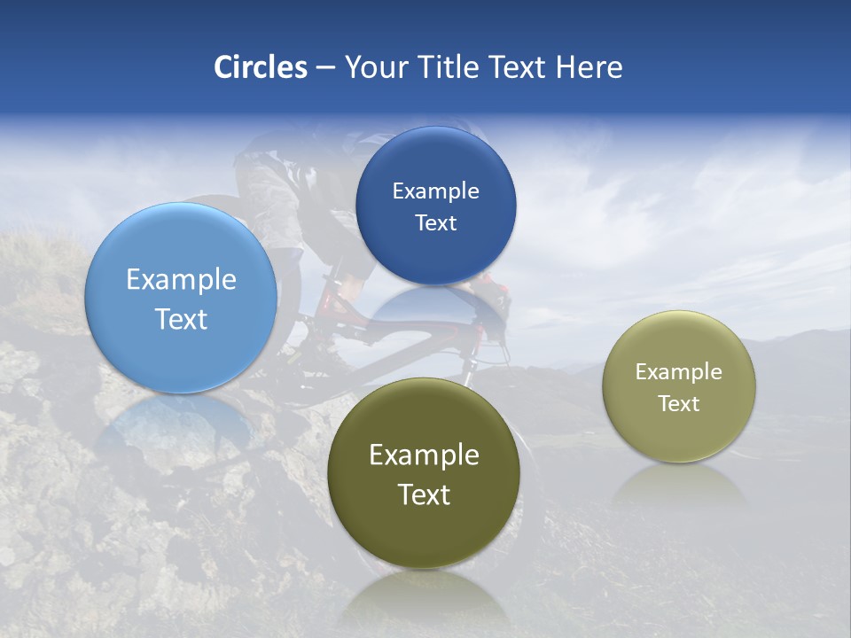 Athlete Exercise Fast PowerPoint Template