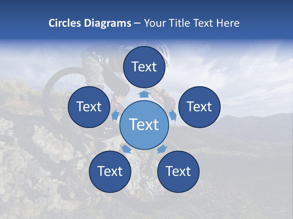 Athlete Exercise Fast PowerPoint Template