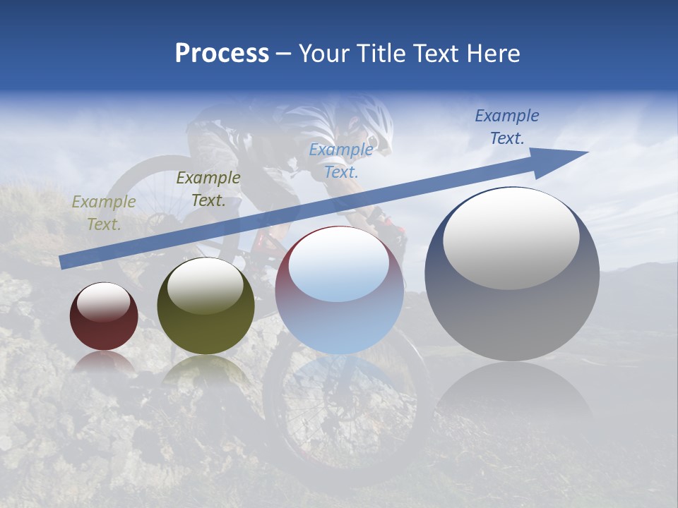 Athlete Exercise Fast PowerPoint Template