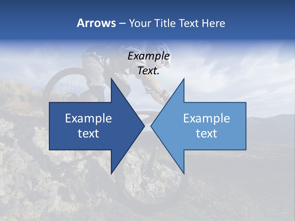 Athlete Exercise Fast PowerPoint Template