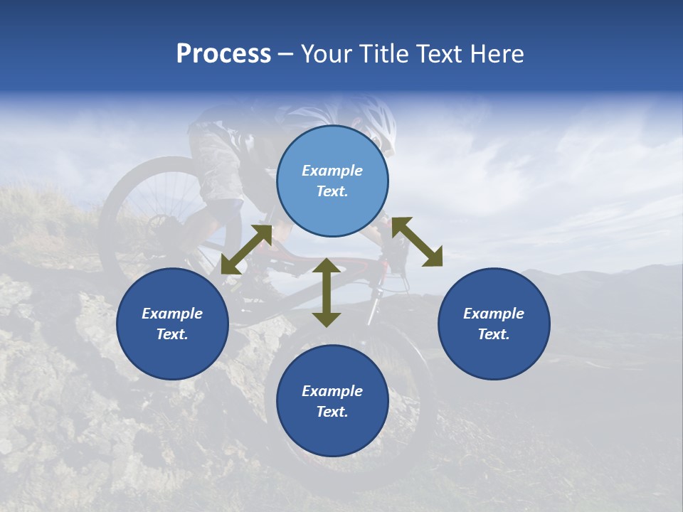 Athlete Exercise Fast PowerPoint Template