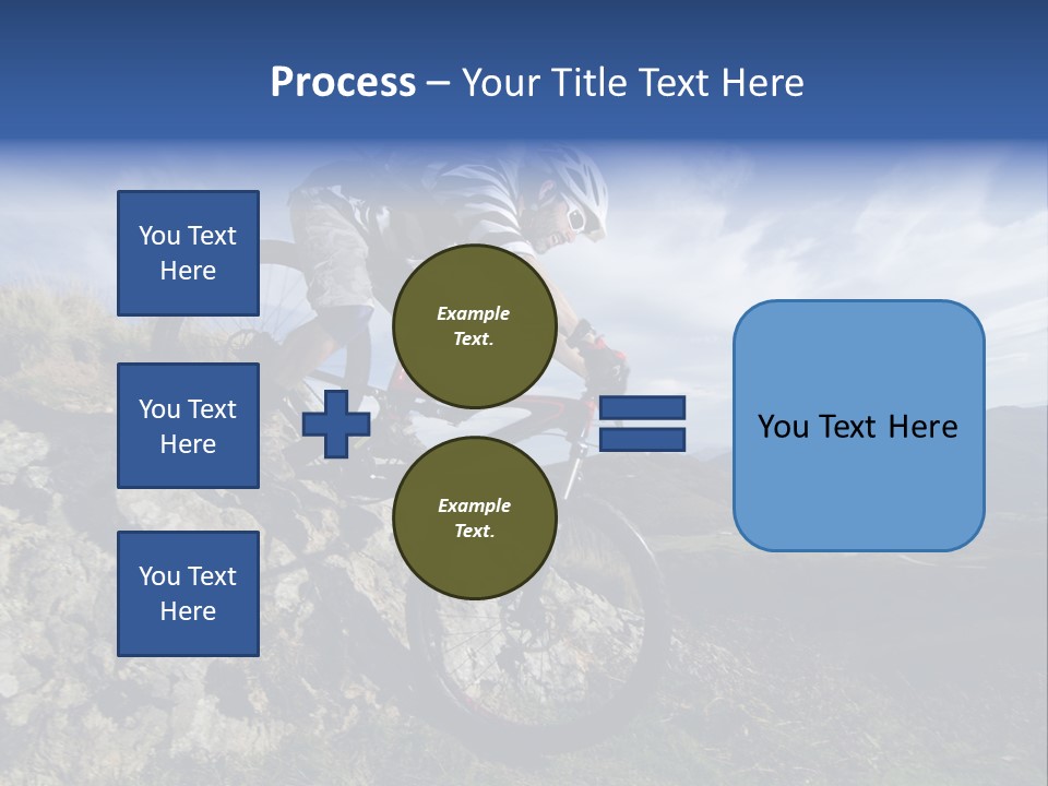 Athlete Exercise Fast PowerPoint Template