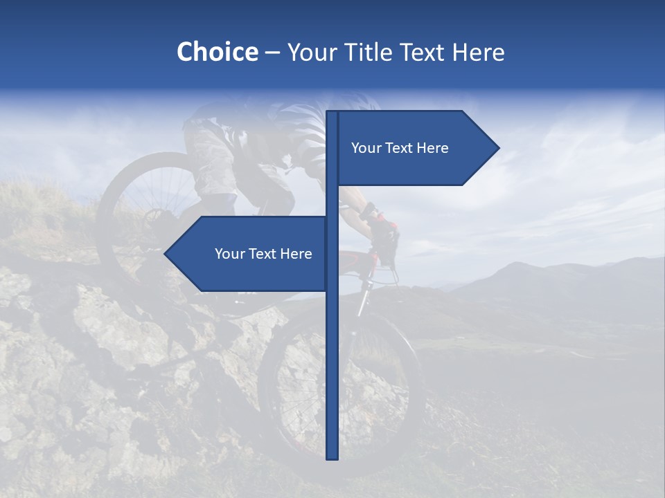 Athlete Exercise Fast PowerPoint Template