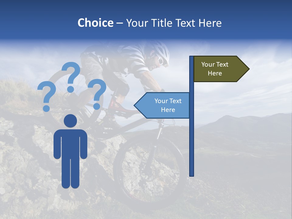 Athlete Exercise Fast PowerPoint Template