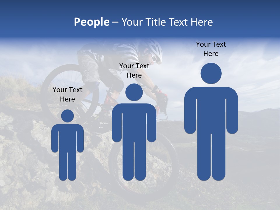 Athlete Exercise Fast PowerPoint Template