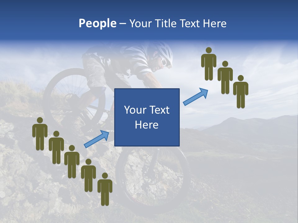 Athlete Exercise Fast PowerPoint Template