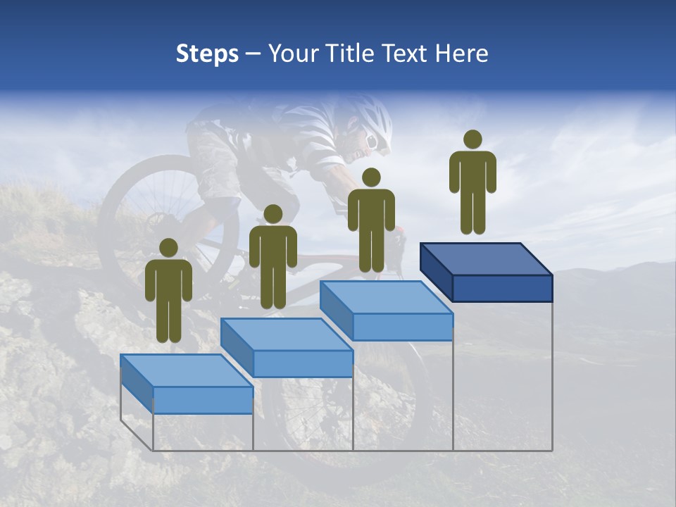 Athlete Exercise Fast PowerPoint Template