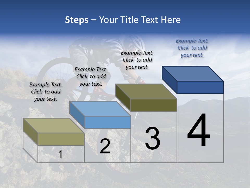 Athlete Exercise Fast PowerPoint Template