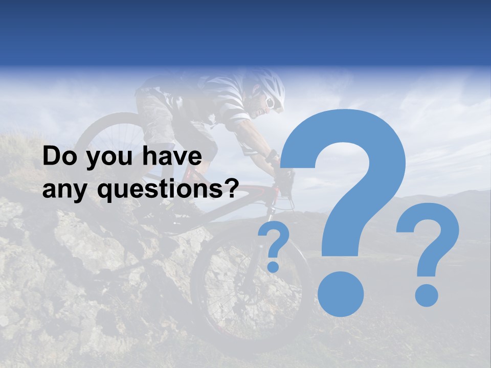 Athlete Exercise Fast PowerPoint Template