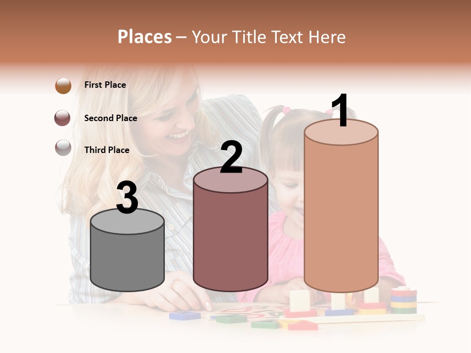 Kid Studio Shot Child PowerPoint Template