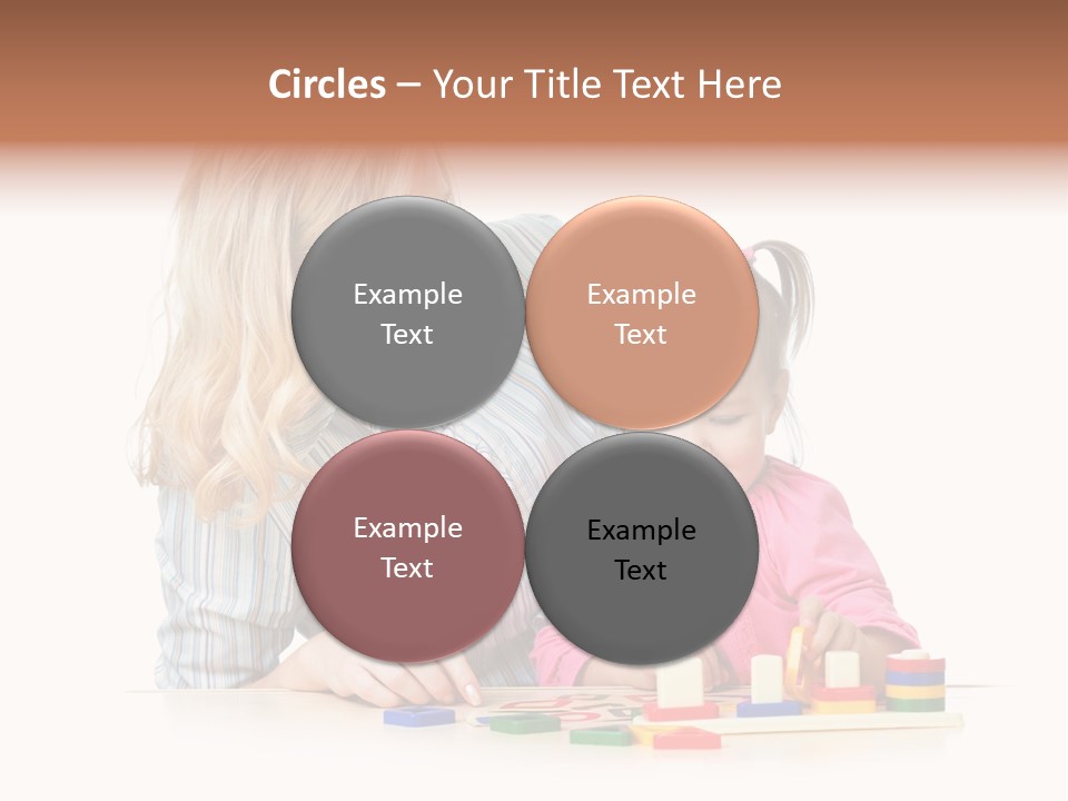 Kid Studio Shot Child PowerPoint Template