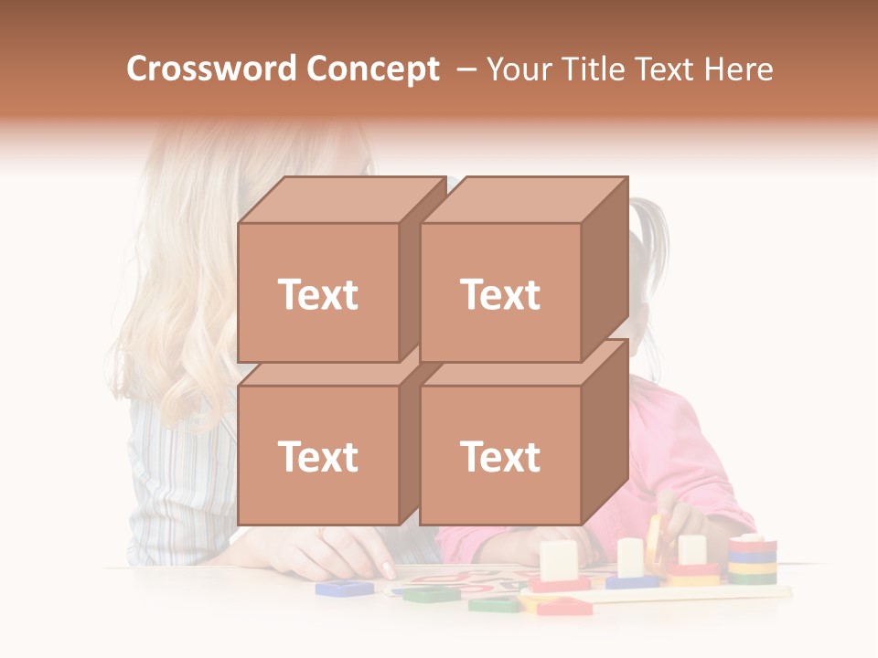 Kid Studio Shot Child PowerPoint Template