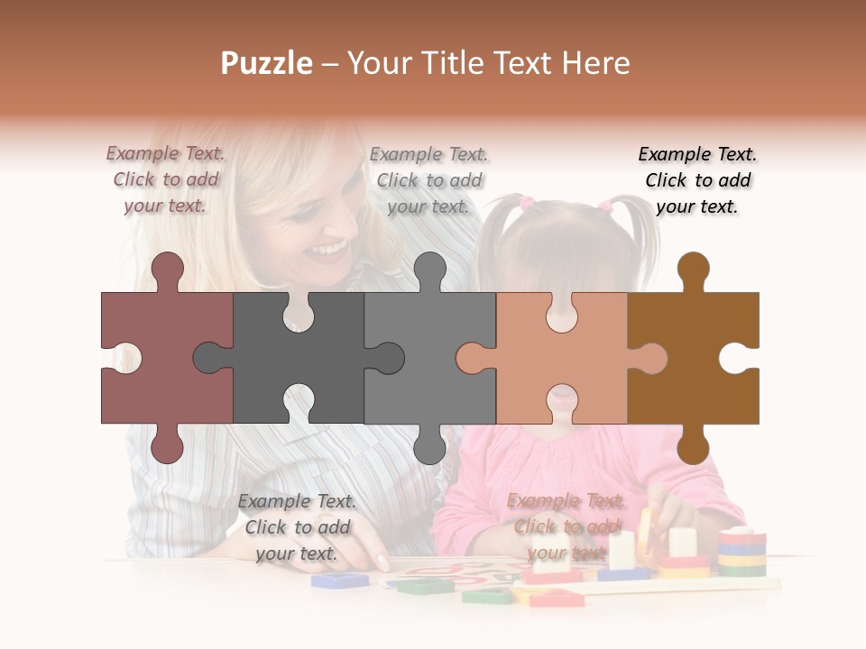 Kid Studio Shot Child PowerPoint Template