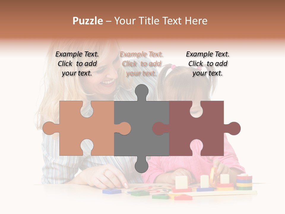 Kid Studio Shot Child PowerPoint Template